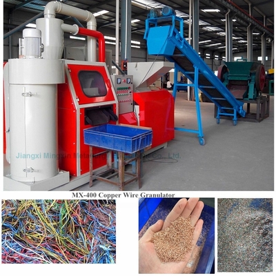 Filo di rame del MX che taglia macchina a pezzi 300-2000kg/h