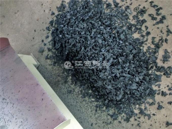 singola asse di orizzontale della cinghia della carta della gomma della macchina di plastica di plastica residua ad alta velocità resistente della trinciatrice